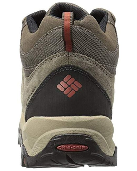 columbia men's granite ridge waterproof hiking shoe