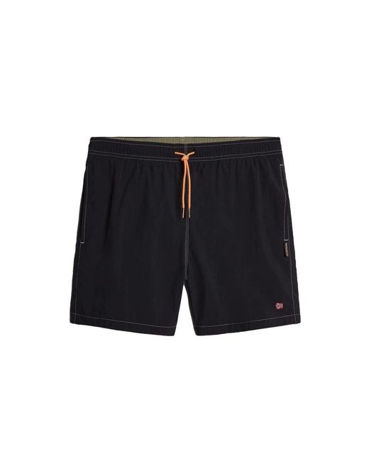 Napapijri Valis Swim Shorts - Black-m for men