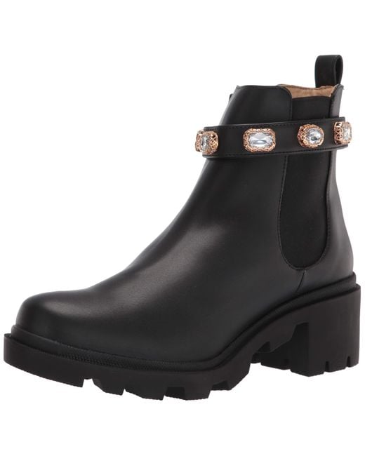 steve madden black amulet booties
