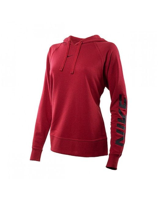 Nike Red Pullover für mit Kapuze