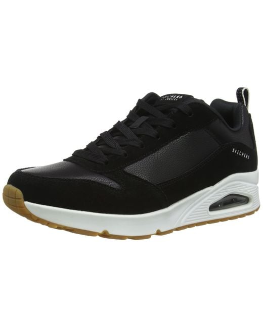 Uno Hideaway di Skechers in Black da Uomo