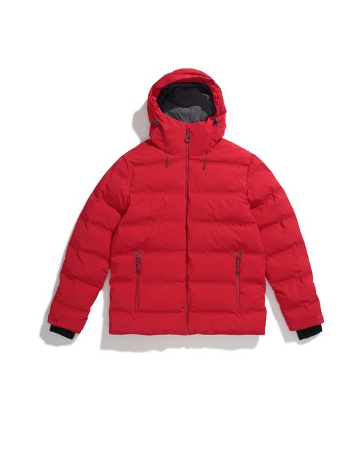 Mountain Warehouse Ultra Jura Heat Sealed Padded Jacket Red L for men