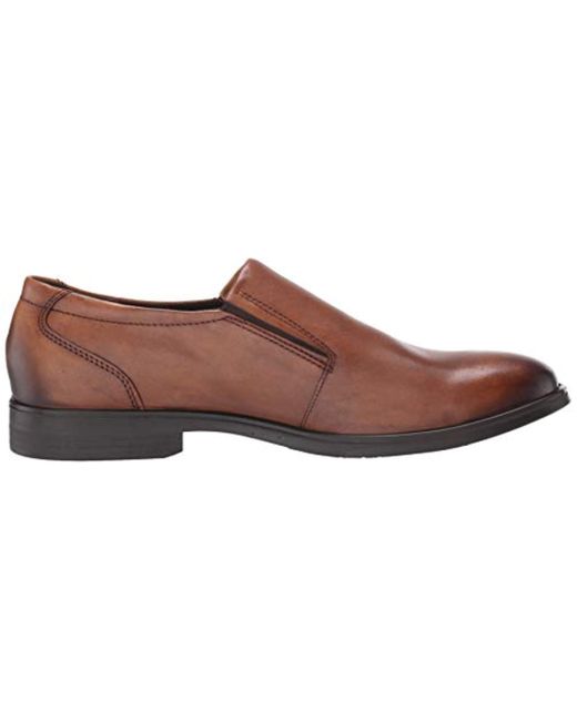 ecco men's melbourne plain toe slip on loafer