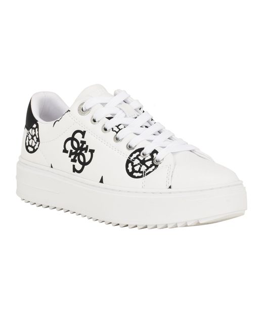 Guess White Denesa Sneaker