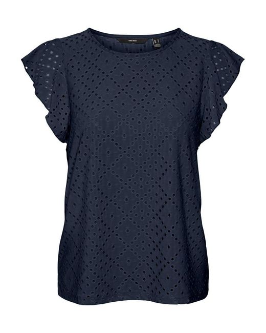 Vero Moda Blue Bluse 'Vmtassa'