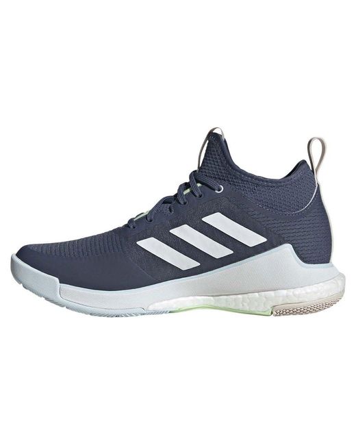 Adidas Blue Crazyflight Mid Indoor Shoes Eu
