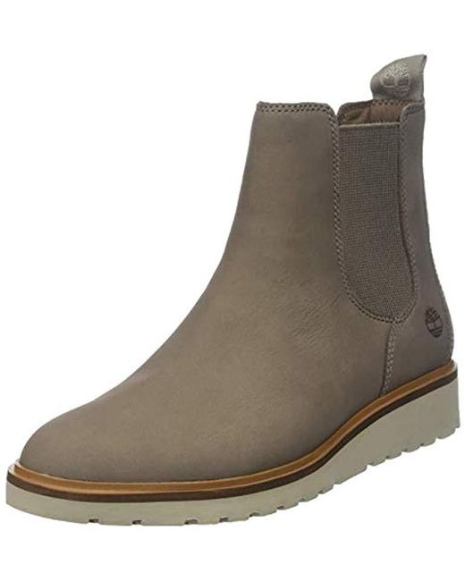 Timberland Ellis Street Chelsea Boots in Grau | Lyst DE