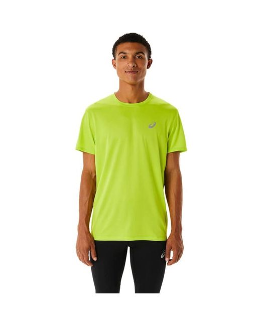 Core SS Top T-Shirt di Asics in Green da Uomo