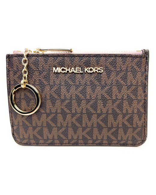 Michael Kors Jet Set Travel Small Top Zip Coin Pouch Id Card Case ...