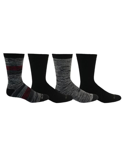 Columbia Black Moisture Control Crew Socks for men