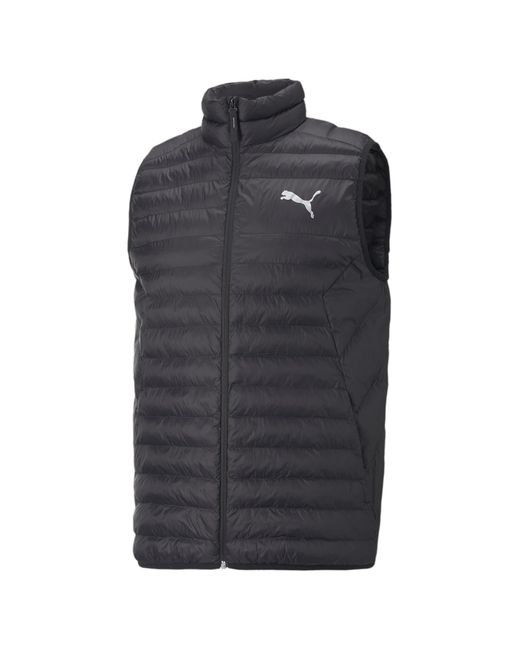 Veste PackLITE L Black ?Gilet à coupe régulière pour hommes PUMA pour homme en coloris Gray