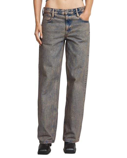 G-Star Jeans Judee Loose Low Waist Vaqueros G-Star de color Black