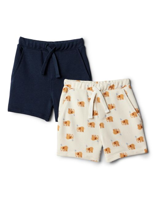 X Sofia Grainge Pantalones Cortos de Punto con Cintura Elástica Niño Amazon Essentials de hombre de color Blue