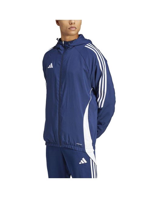 Coupe-Vent Tiro 24 Adidas pour homme en coloris Blue