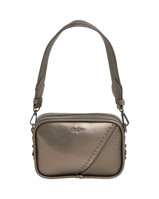 Keyra Metallic Shoulder Bag One Size Pepe Jeans
