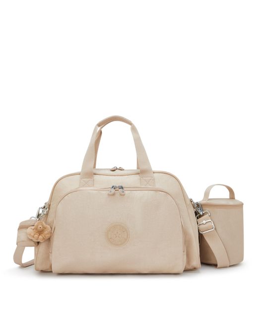 Borsa Per Bebè Kipling Camama - Grande, Blu, Con Fasciatoio E Organizzatore - Foto 10