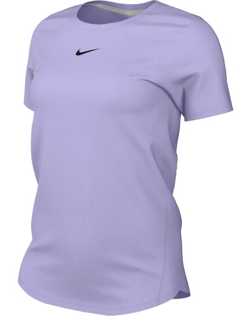 Nike Top One Classic Dri-fit Short-sleeve Top in het Purple