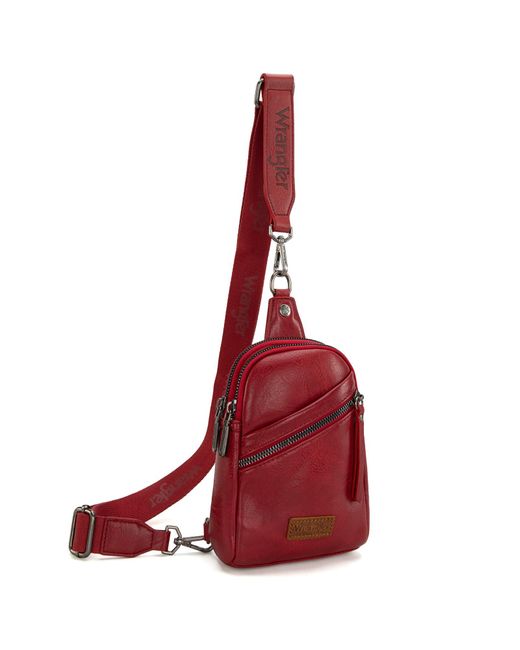 Wrangler Red Kleine Schultertasche für