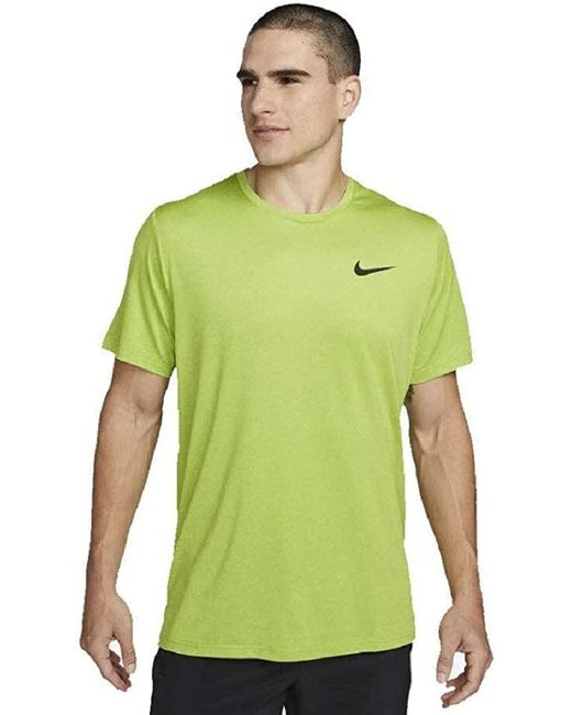 Maglia a manica corta Pro Dri-FIT di Nike in Green da Uomo