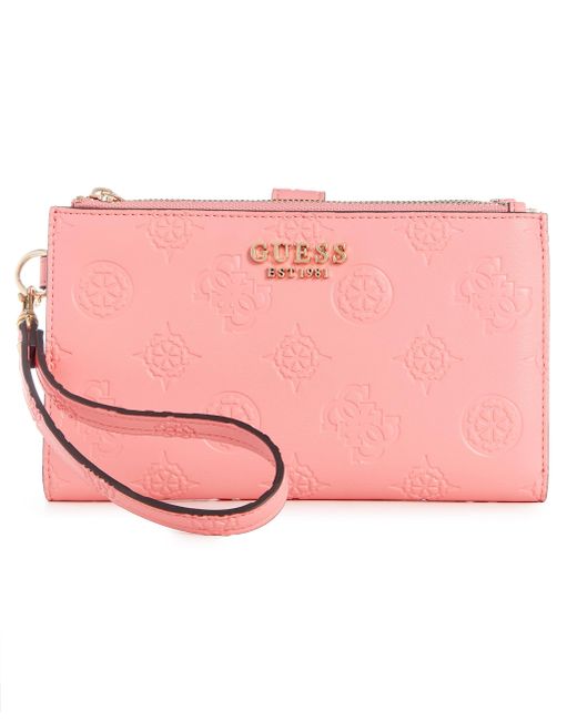 guess chain zip organizer