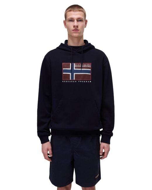 Sweat à Capuche Bemiles Napapijri pour homme en coloris Blue