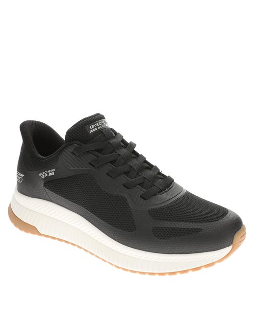 Skechers Bobs Squad 4 Slip-On Schwarz BLK Größe EU 47,5 in Black für Herren