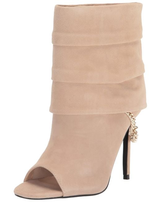 Guess Adilee Ankle Boot in Natural Lyst