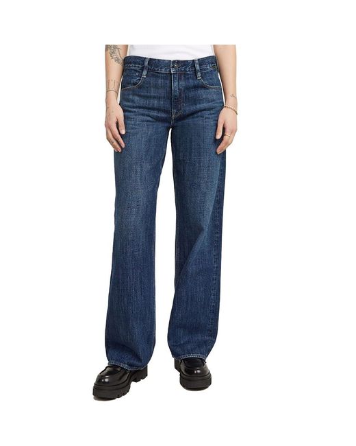 G-Star Jeans Judee Loose Low Waist Vaqueros G-Star de color Blue