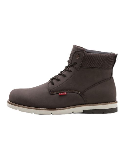 Levi's Brown Lace Up In These Classic Leather Boots for men