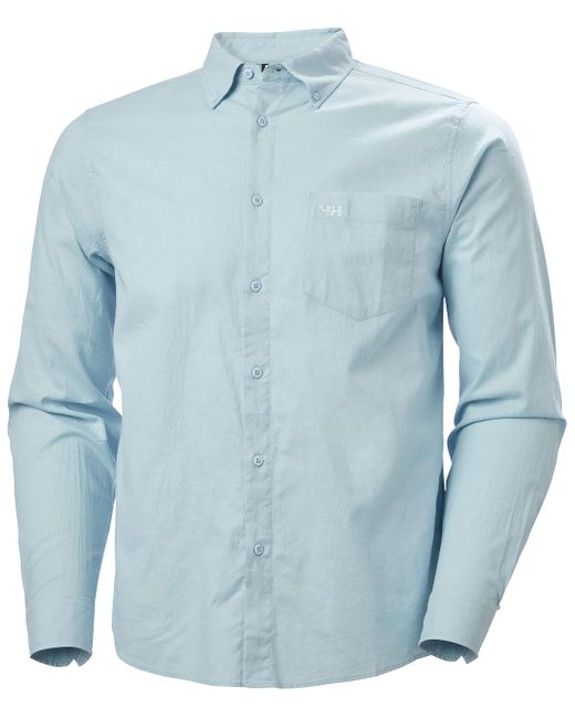 Helly Hansen Blue Club Long Sleeve Shirt for men
