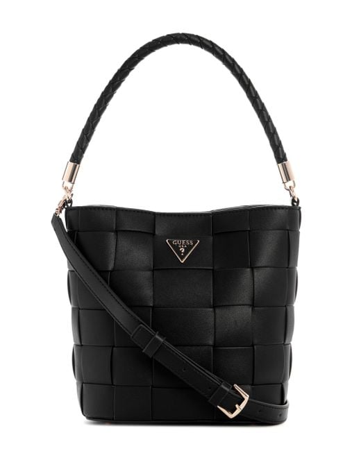 Maylee Bucket Bag Black di Guess