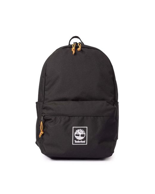 Timberland Black Backpack With Logo