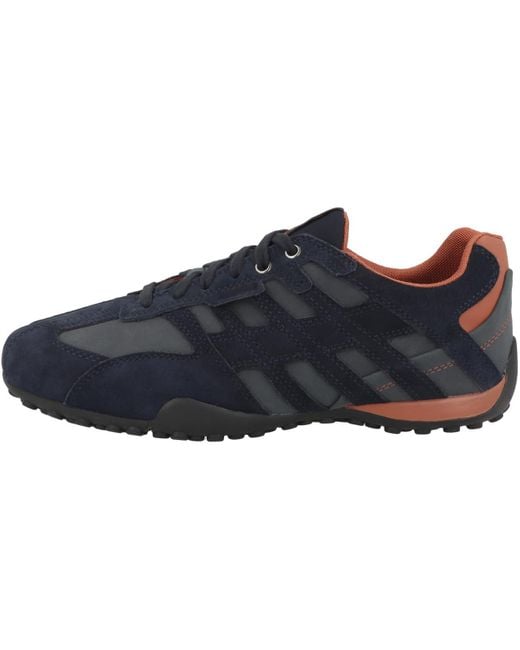 Geox Blue Uomo Snake A Sneaker for men