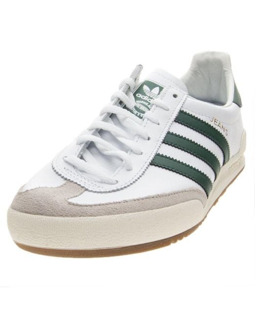 Adidas White Jeans Fitness Shoes for men