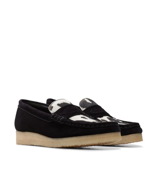 Clarks Black S Wallabee Shoes