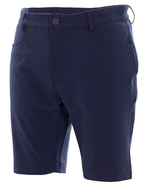 Calvin Klein Blue S Genius 4-way Stretch Shorts S Dark Navy 38 Inch for men