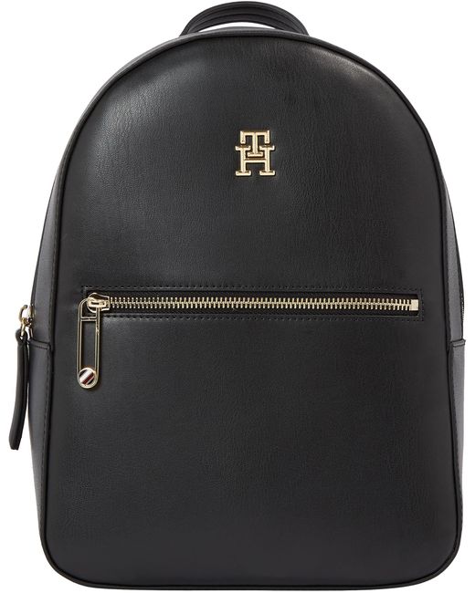 Tommy Hilfiger Black Iconic Tommy Backpack