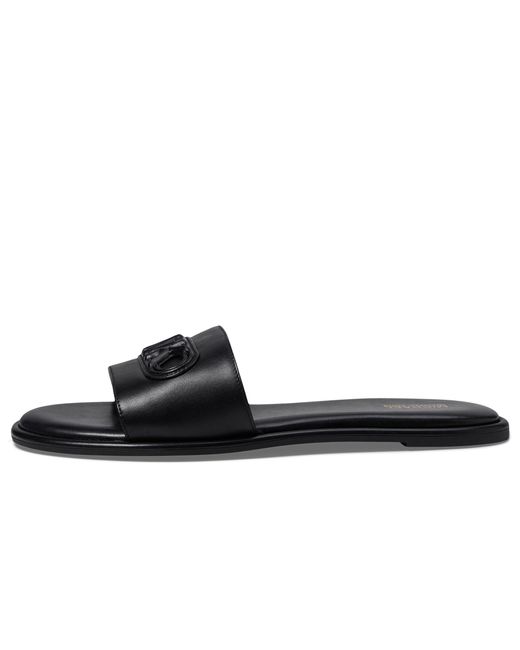 Michael Kors Black Saylor Slide Sandal