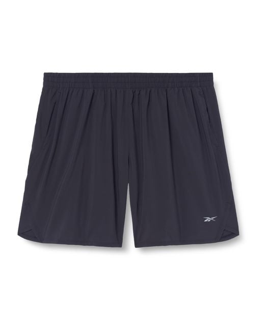 Reebok Hardloopshort in het Blue voor heren