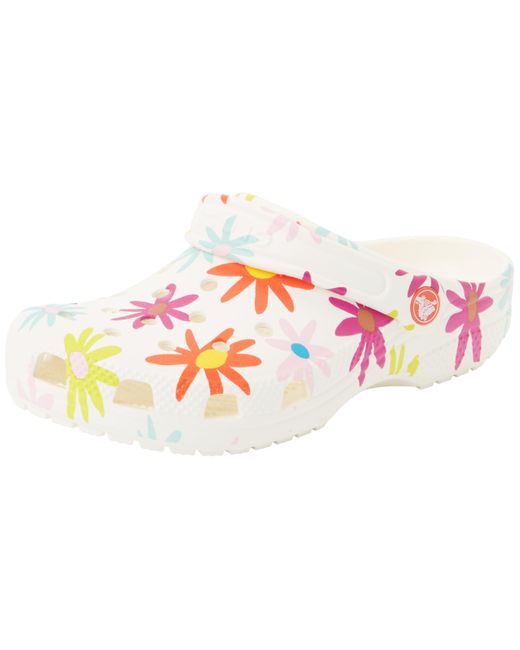 Classic Crafted Daisy Clog K CROCSTM de color Black