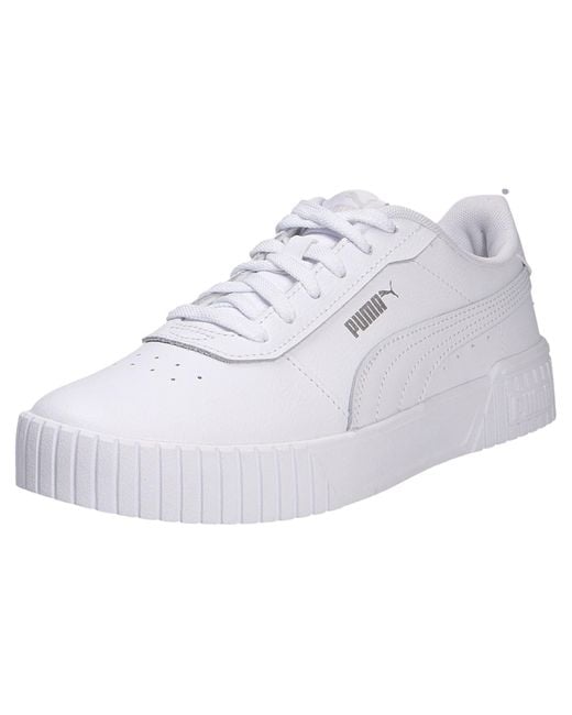 PUMA White Carina 2.0 Sneaker