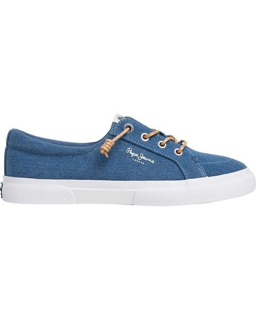 Pepe Jeans Blue Kenton Denim W Sneak