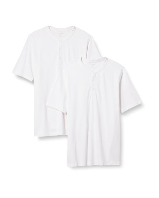Amazon Essentials White Regular-fit for men
