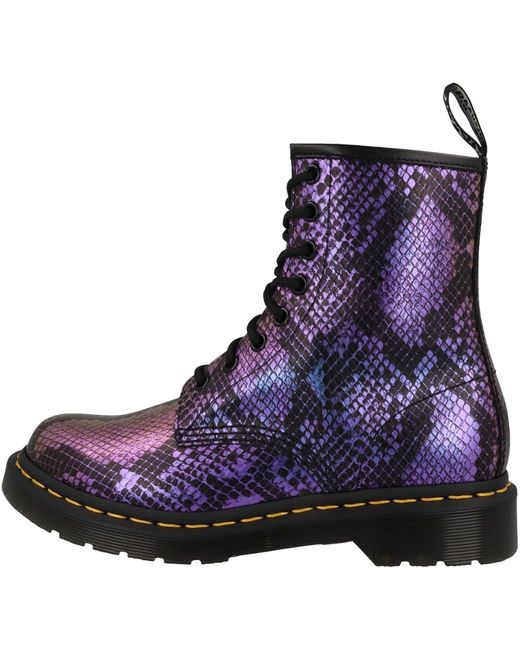 Dr. Martens 8 Eye Boots in het Purple