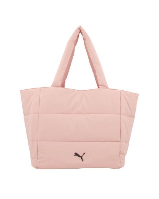 PUMA Pink Evercat Plush Tote Bag