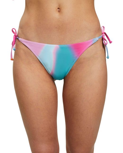 Shoal Beach RCS Mini Lettre Bas de Bikini Esprit en coloris Blue