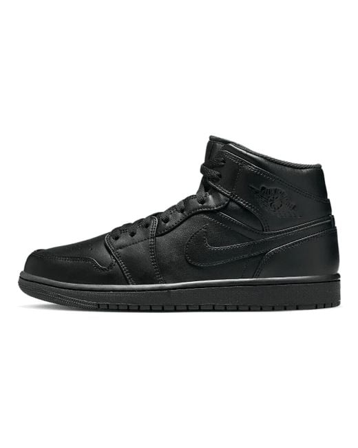 Black best sale jordans mens