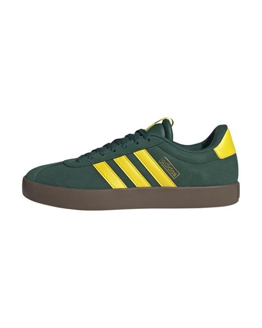 Uomo VL Court 3.0 Shoes di Adidas in Yellow da Uomo