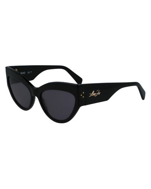 Occhiali da Sole LIU JO LJ787S 001 BLACK 55/17/140 Donna di Liu Jo
