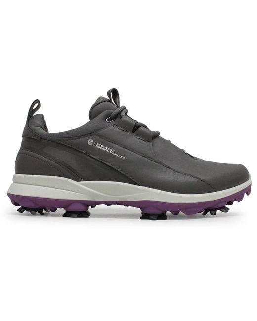 Ecco Black Biom Tour Lace Waterproof Golf Shoe